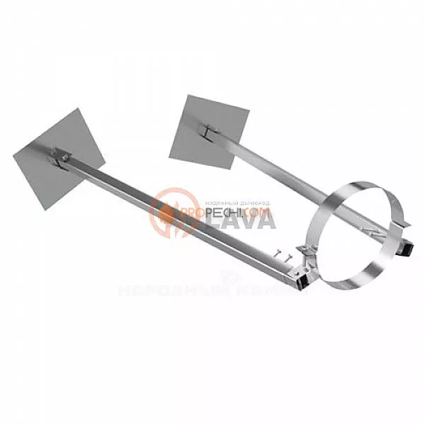 Кронштейн на крышу 250 мм., телескоп 80-150, нерж. 439