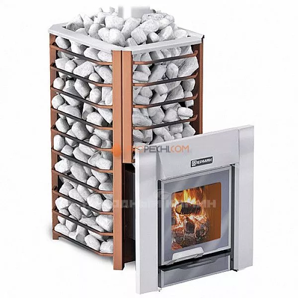 Чугунная печь для бани Ермак 20 Сетка-Премиум (Чугун)