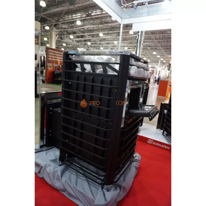 Дровяная печь для бани Ермак 50 Сетка PRO