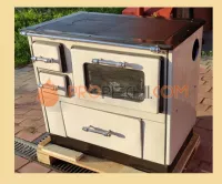 Печь отопительно варочная с водяным контуром и духовым шкафом ПВВ 10 МастерПечь