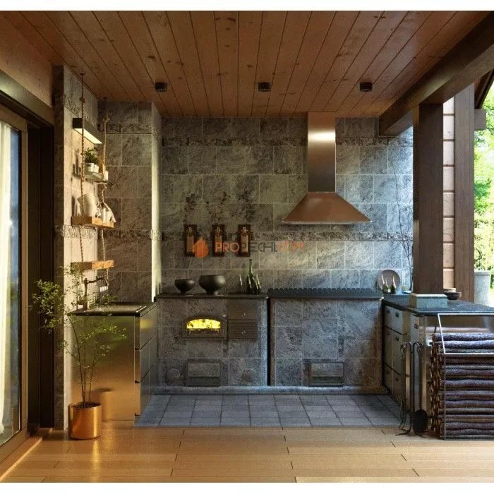 Печь-камин Tulikivi LLU1250 (2 секции)