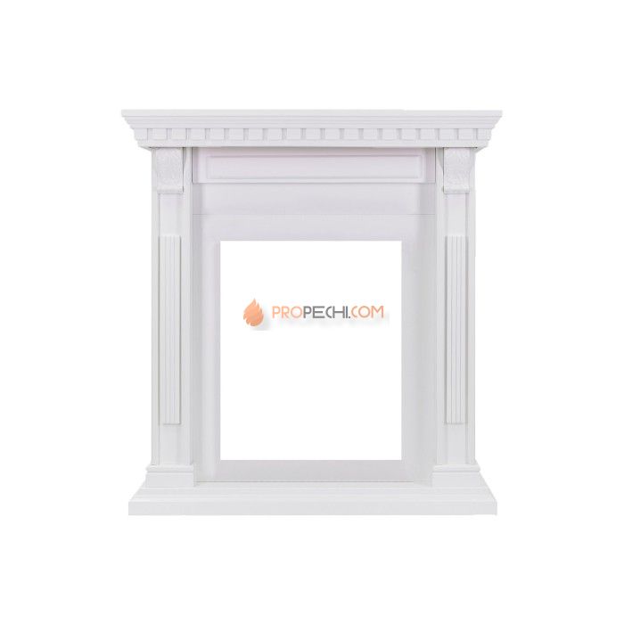 Каминокомплект Dimplex Orlean - Белый дуб с очагом Atherton