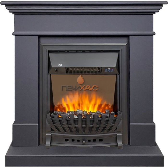 Каминокомплект Royal Flame California SFT (Разборный) - Серый графит с очагом Aspen Black