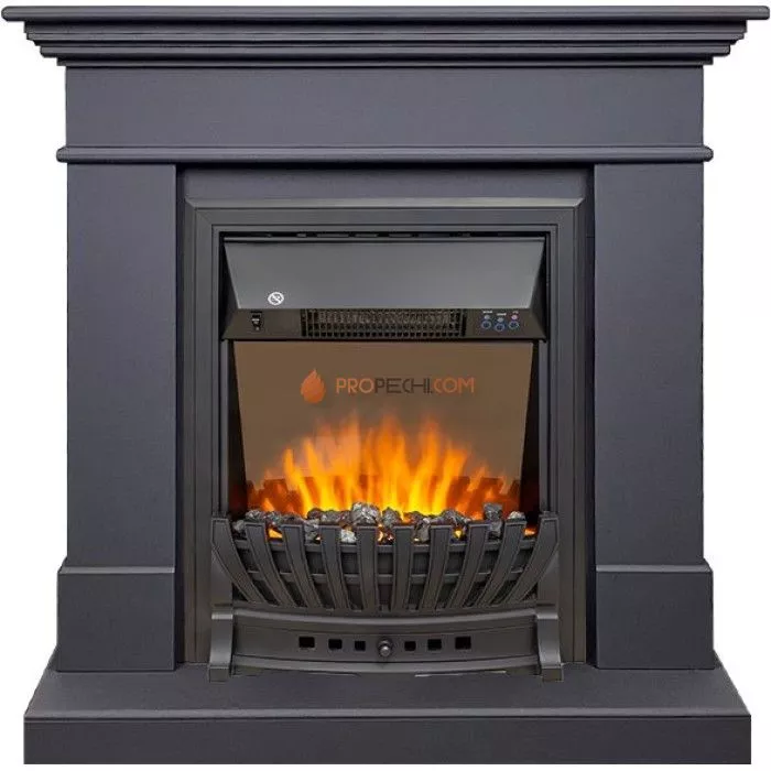 Каминокомплект Royal Flame California SFT (Разборный) - Серый графит с очагом Aspen Black