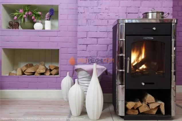 Печь-камин TMF Яуза-2 антрацит, НВ