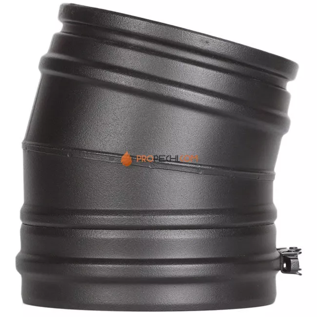 Отвод 15 градусов 200/300