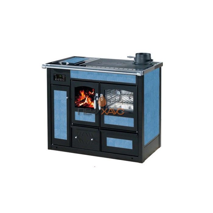 Отопительно-варочная печь Klover TERMOCUCINA K-KP (blu cielo)
