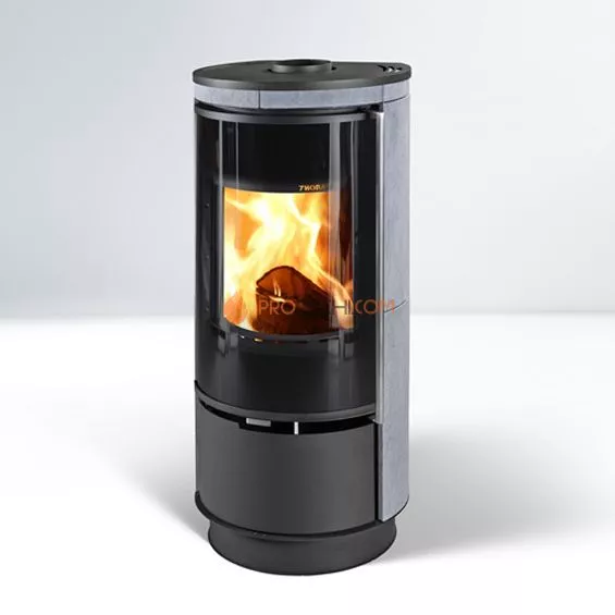 Печь-камин Thorma ANDORRA Serpentino Extra