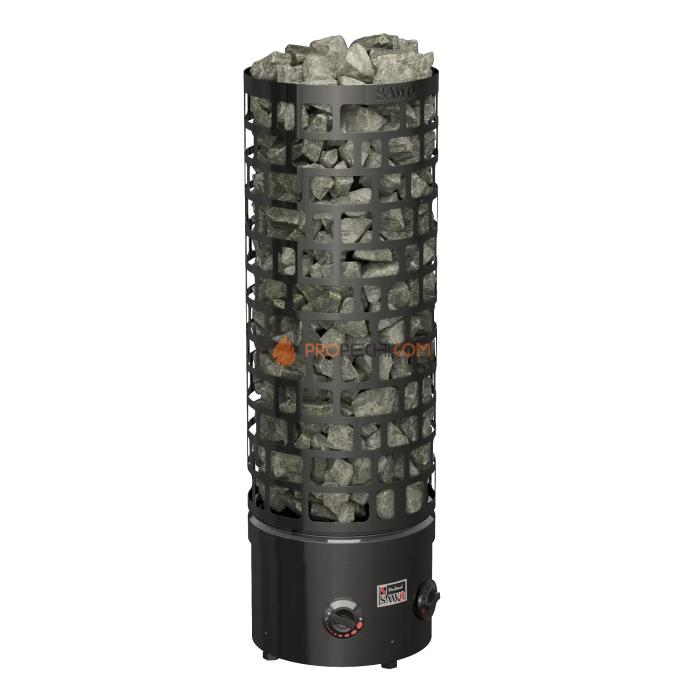 Электрическая печь SAWO ARIES ARI3-75NB-BL-P-C 7.5 кВт (со встроенным пультом), черная