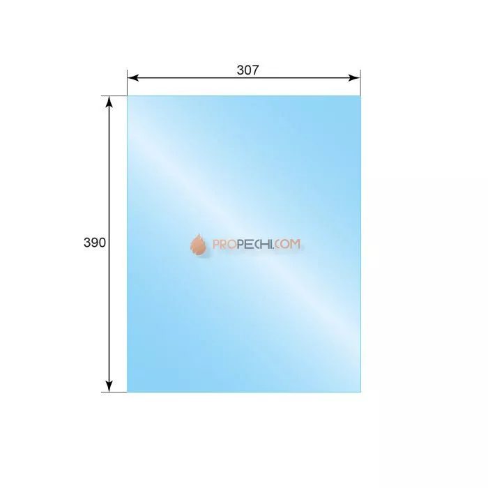 Стекло ASTON призматик (307х390)