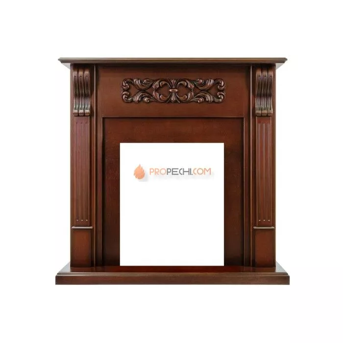 Каминокомплект Royal Flame Venice - Махагон коричневый антик с очагом Fobos FX M Brass