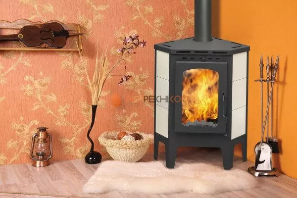 Печь-камин ЭкоКамин Бавария угловая