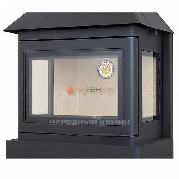 Камин Бавария Прага 3 стекла
