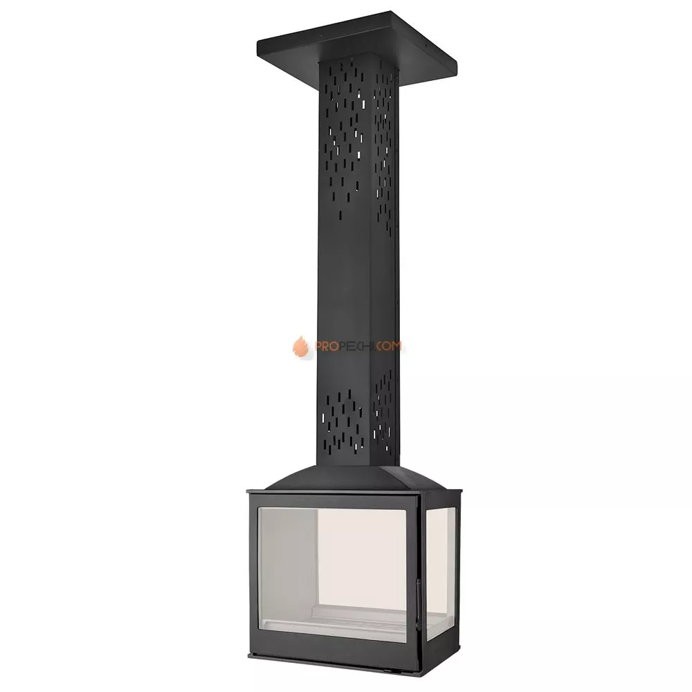 Печь-камин Liseo Castiron LCI 5 GDFs Sky