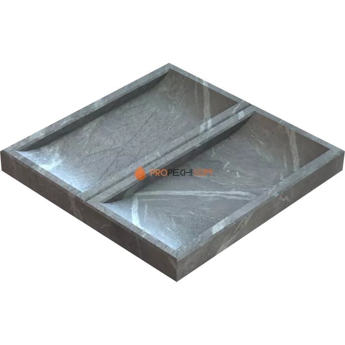 Комплект арома-чаш для печи Klover RT 50-RV без дымохода (Талькомагнезит)