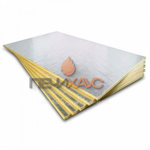 Огнезащитная плита PAROC Fire Slab 100 Alucoat 30х600х1200 мм