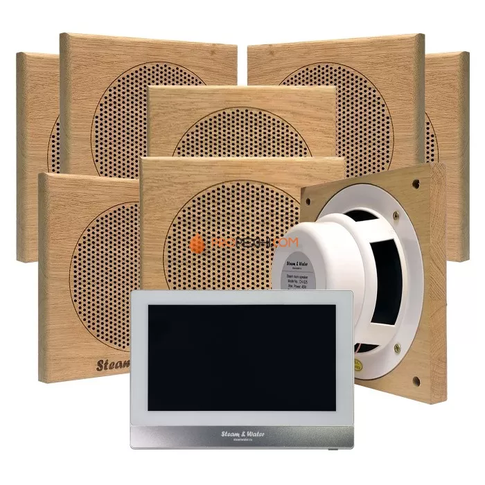 Комплект акустической системы SW-S8 SOUND SAUNA (восемь колонок, квадрат)
