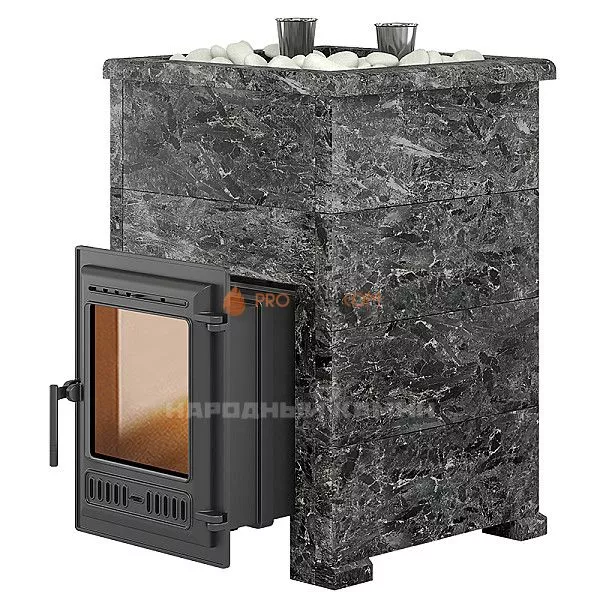 Печь для бани Эверест Steam Master 30 Чугун Пироксенит
