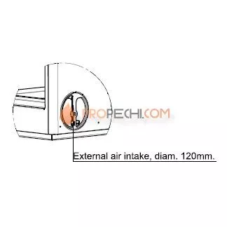 Печь-камин Liseo Castiron LCI 5 GF Sky