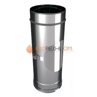 ТРУБА L500 D150, AISI 321, 0,8 ММ (ВУЛКАН)