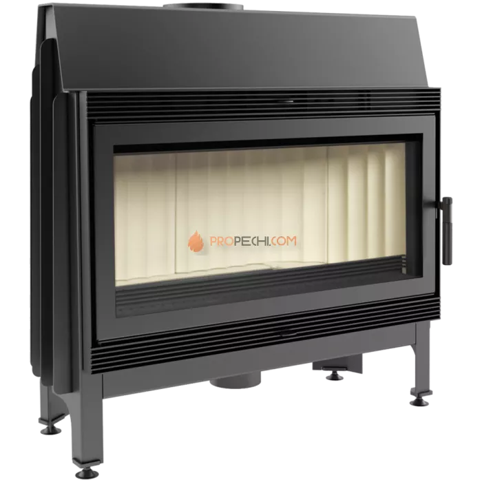 Каминная топка стальная Kratki Blanka 910 (14 кВт)