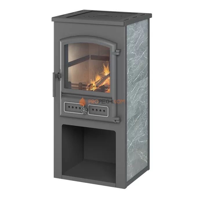 Камин ЭТНА (БКД) с плитой Талькохлорит D 115мм