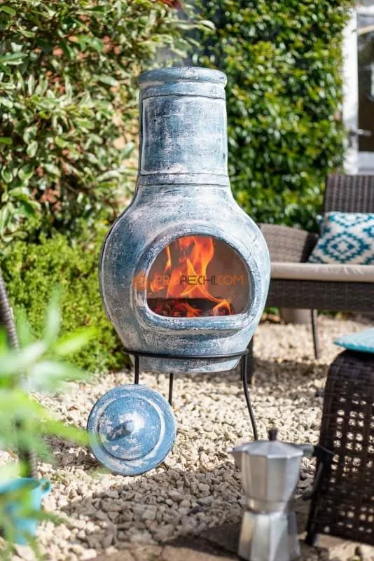 Чаша для костра La Hacienda Blue Banded