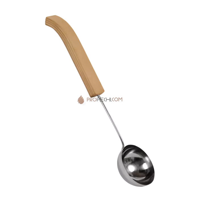 Черпак SAWO 453-MD (из нержавейки с деревянной ручкой, кедр, 237мл)