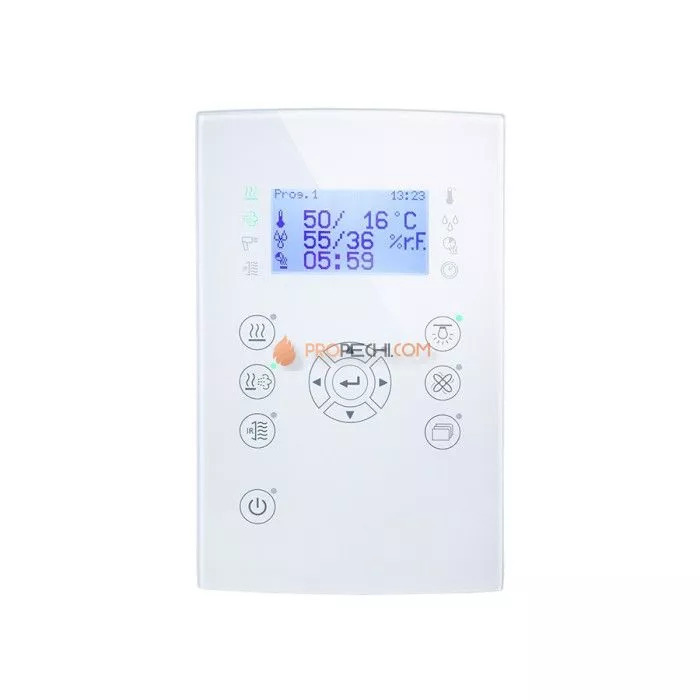 Пульт управления Fasel profiline 4200 DESIGN GLASS (упр. температурой+влажностью)