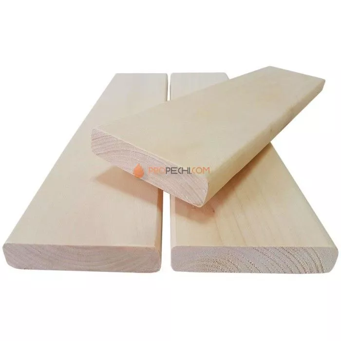 Полок Липа Сорт Экстра 2,3м/5 шт в уп. (27x130мм)