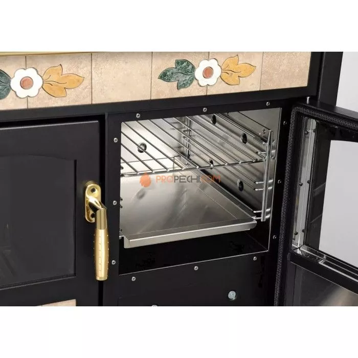 Отопительно-варочная печь Klover TERMOCUCINA K-KP (saxum)