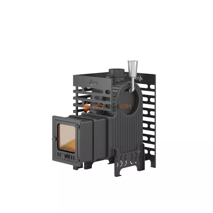 Чугунная печь для бани ASTON Шторм 16 (ДТ-4С) Long