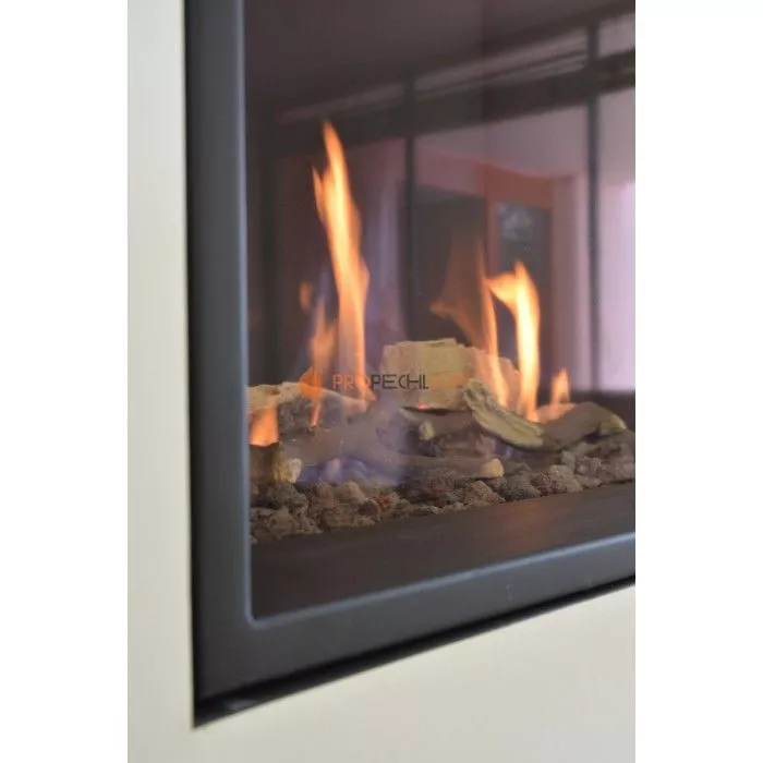 Газовая топка Vero Design Gala Квадратная (900x900 мм) D130/200 мм, горелка VLK burner