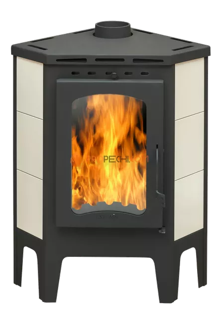 Печь-камин ЭкоКамин Бавария угловая