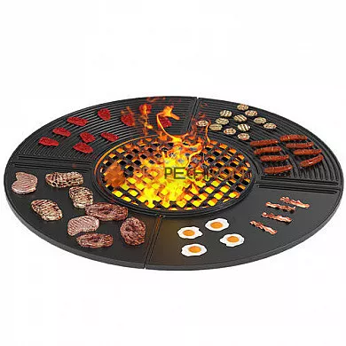 Чугунная плита Везувий Gurman ф1000