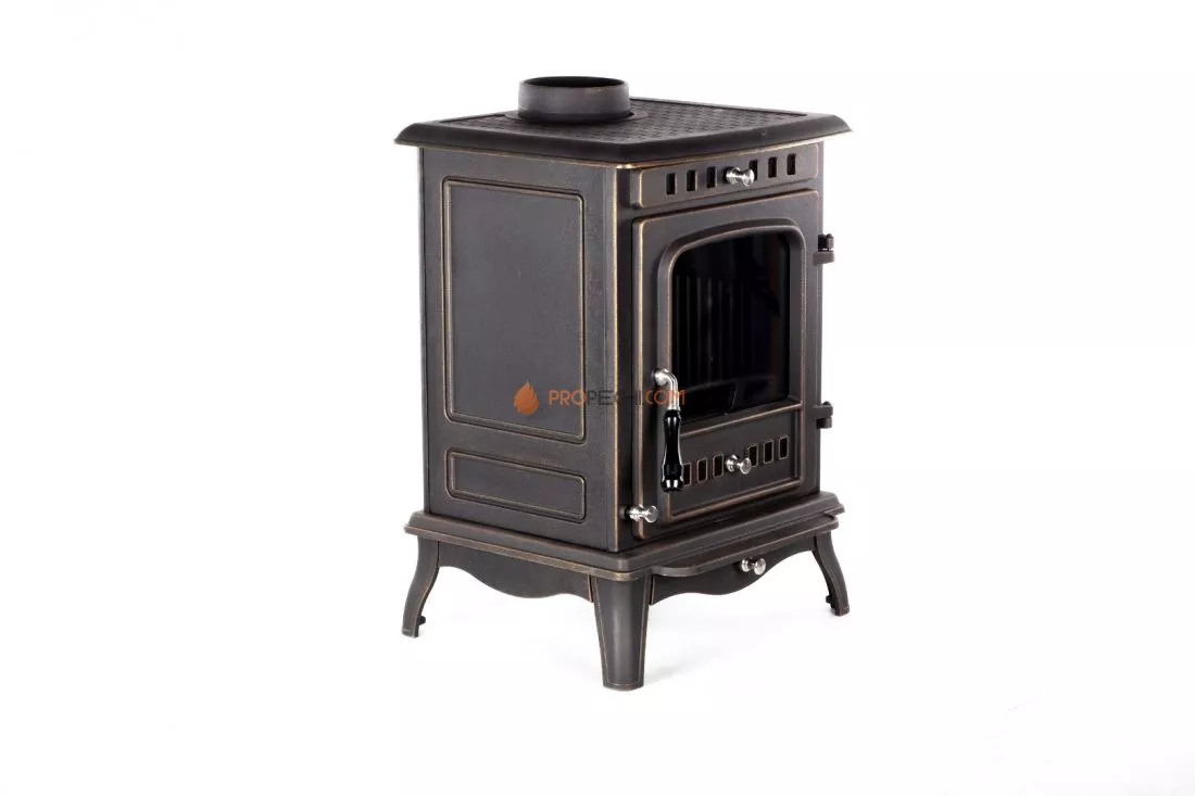 Печь-камин Fireway Erik патина бронза