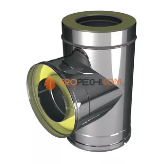 Тройник 90° D300/400, AISI 321/304 (Вулкан)