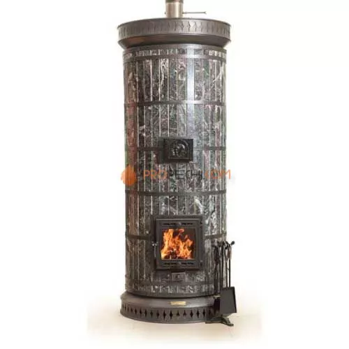 Печь-камин КДМ Сударыня амфиболит