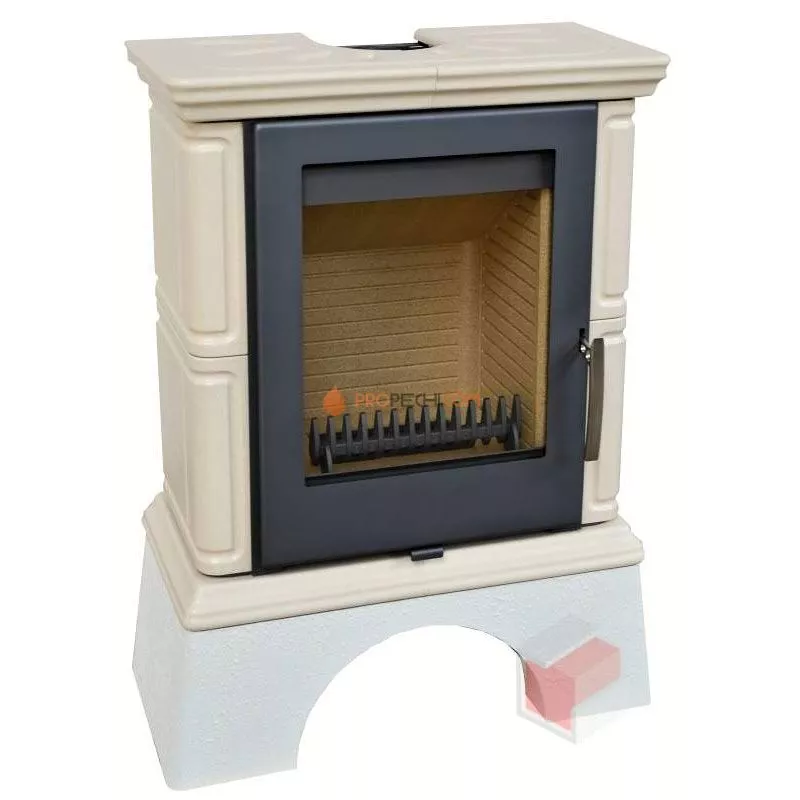 Печь-камин Thorma Landshut Top, сер./беж.