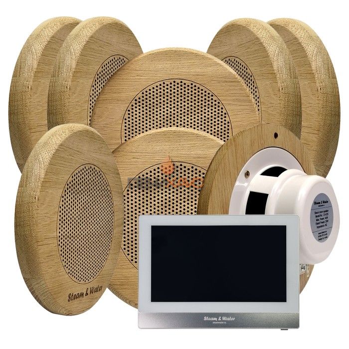 Комплект акустической системы SW-R8 SOUND SAUNA (восемь колонок, круг)