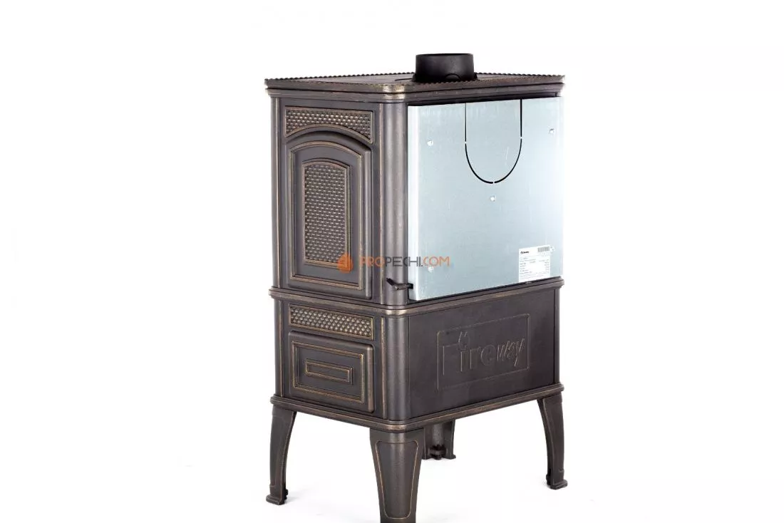 Печь-камин Fireway Dacha I патина бронза