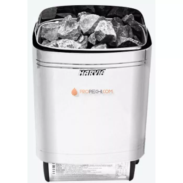 Электрическая печь Harvia Termonator SteelTopSteel М80 (со встроенным пультом)