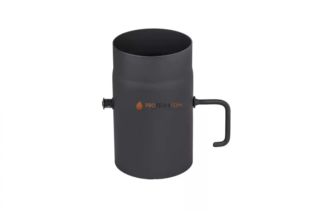 Шибер черный КПД 250 d150 2 мм