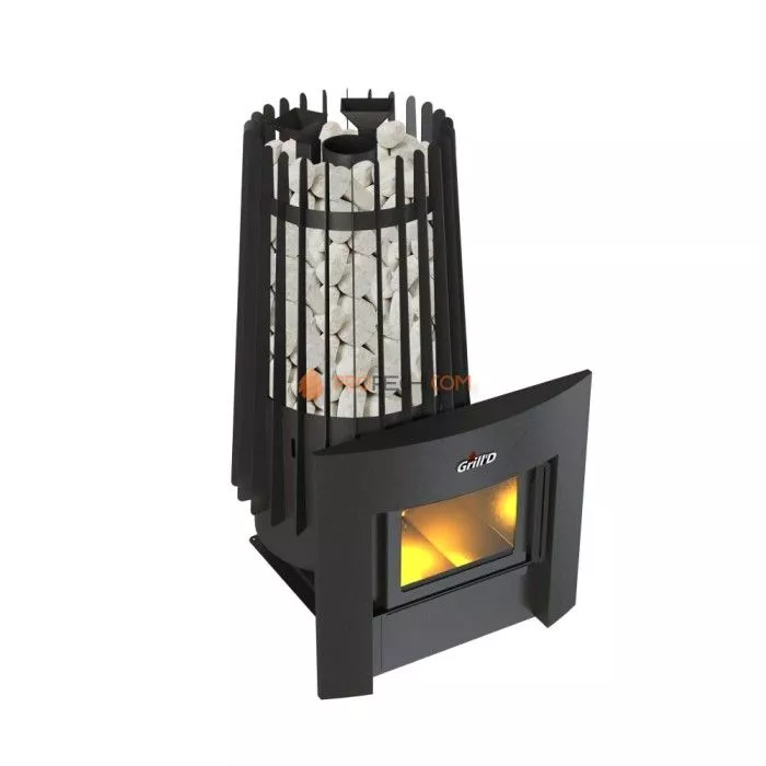 Дровяная банная печь Grill’D Cometa 180 Vega Window Pro
