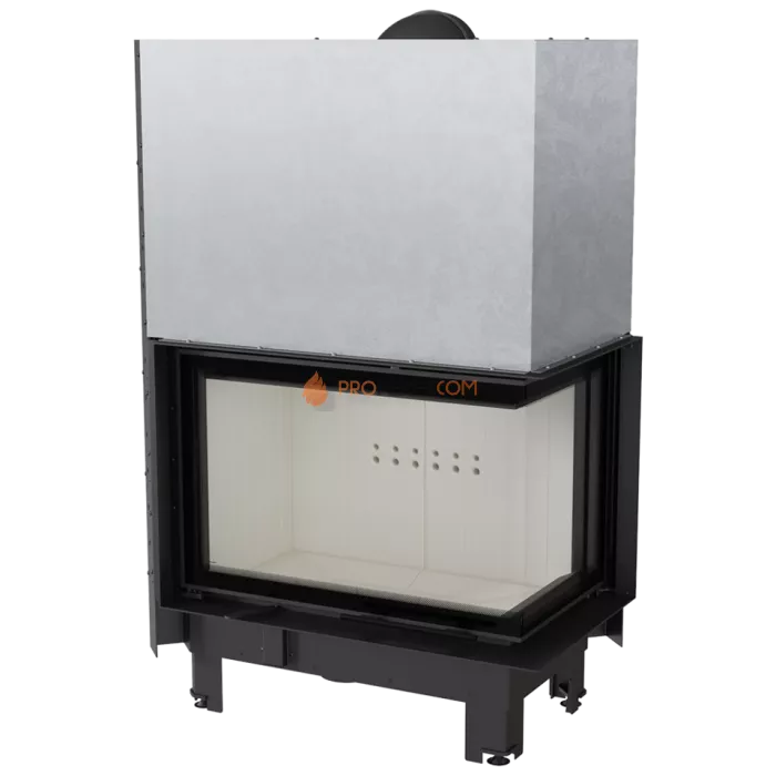 Каминная топка Kratki MBA/P/BS/G/SG (гнутое стекло) (17 кВт)