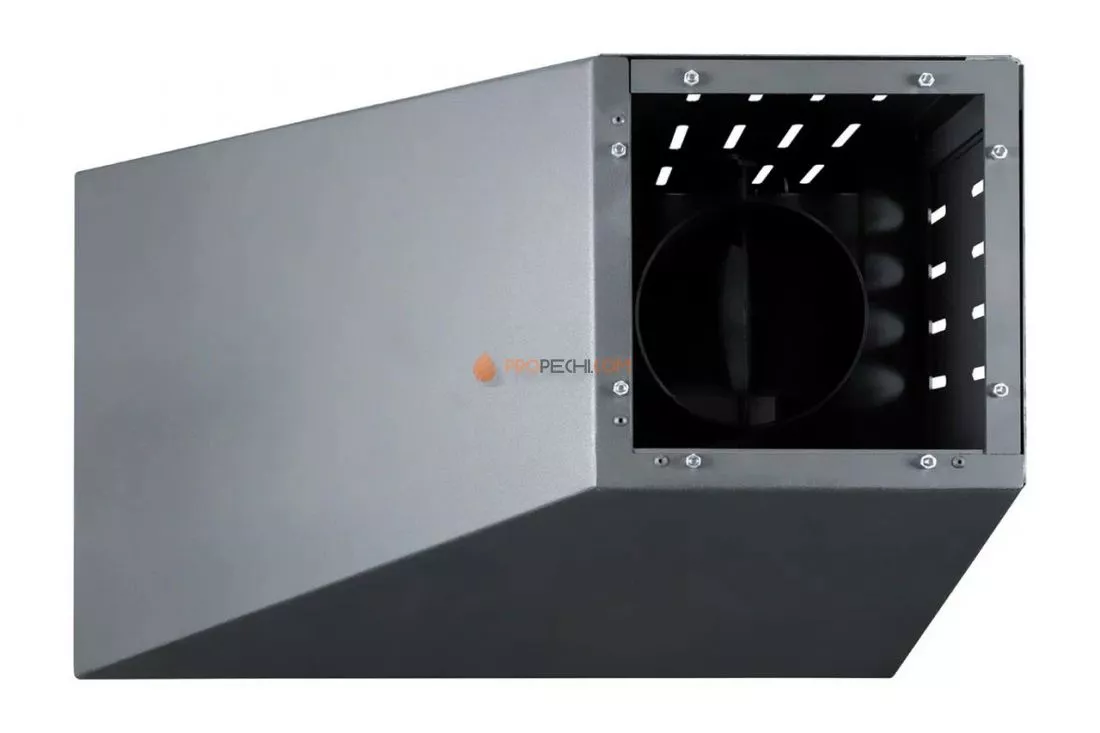 Камин ЭкоКамин Прага Угловая левый белый шамот