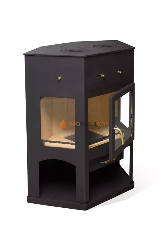 Печь-камин Мета-Бел Енисей с плитой