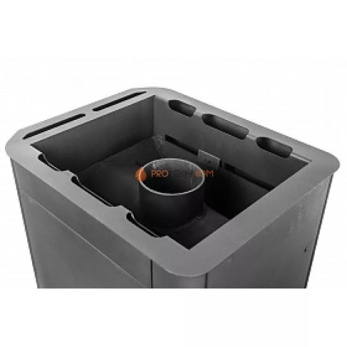 Дровяная печь для бани Варвара Мини укороченная топка