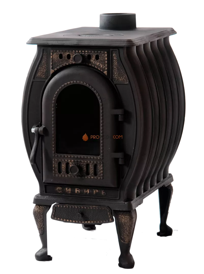 Печь отопительно-варочная чугунная "Сибирь"