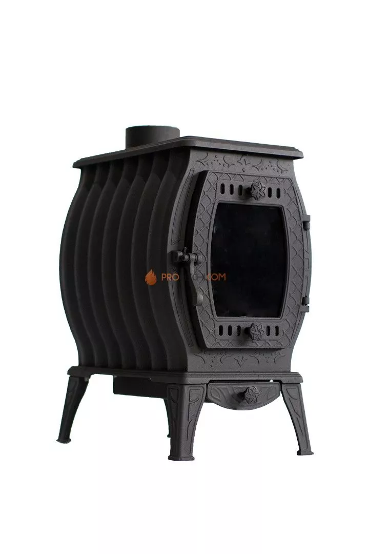 Печь-камин НМК Сибирь 11 кВт чугунная
